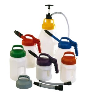 Recipientes para manipulación de aceites